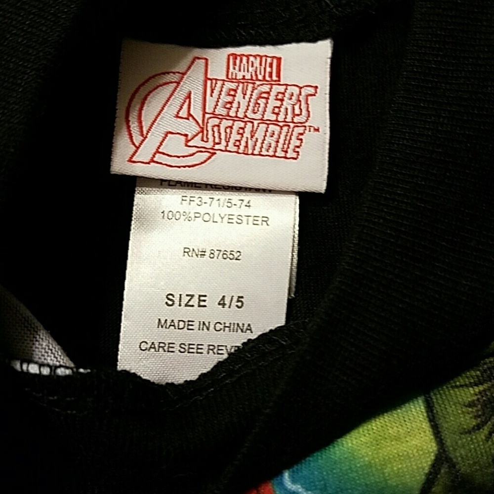 👦👕Avengers long sleeve pajama top - Picture 2 of 2